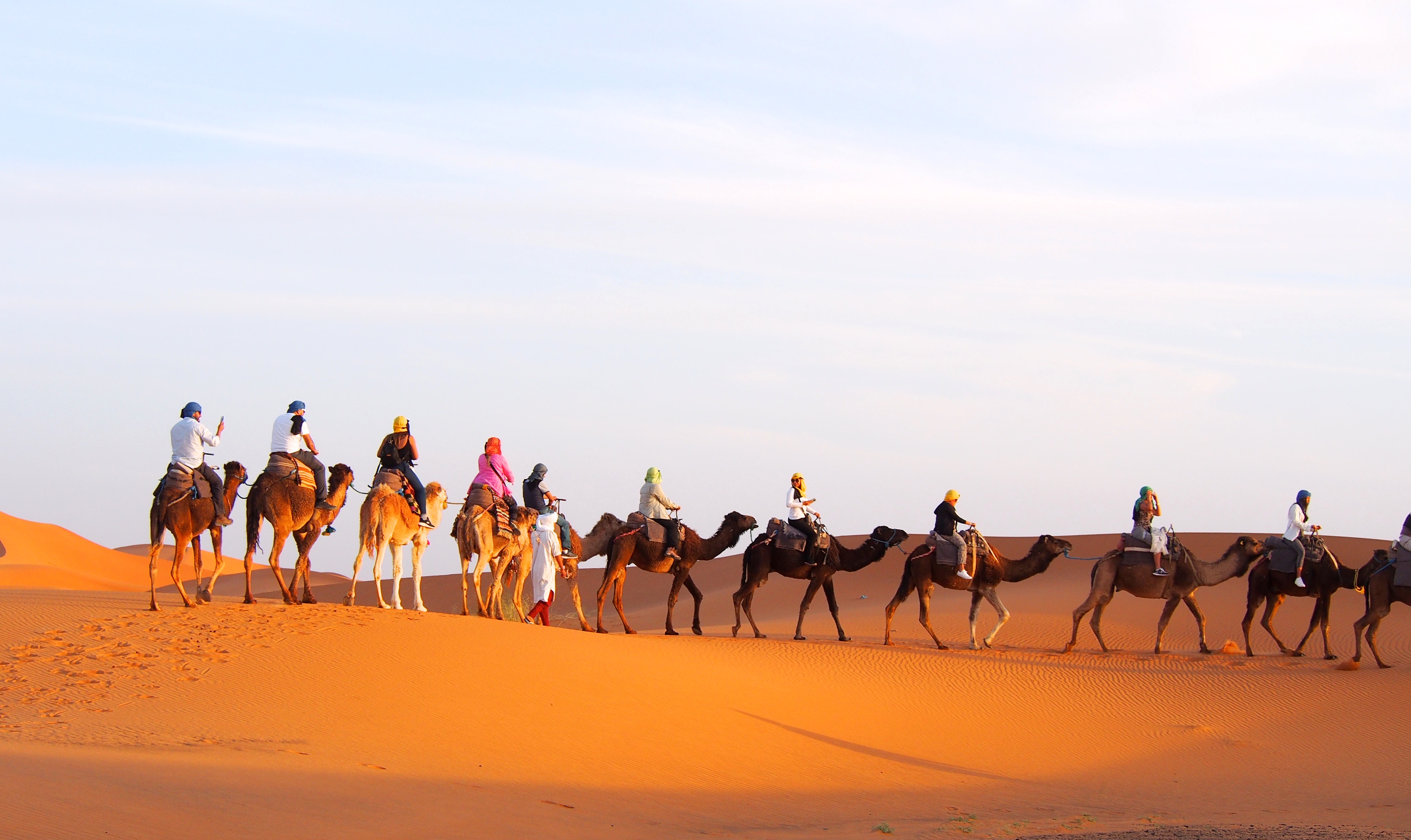 morocco sahara desert camel trekking tours
